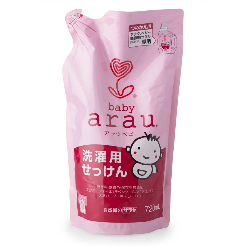 Nước giặt oải hương và hương bạc hà Arau - 720ml hình 1