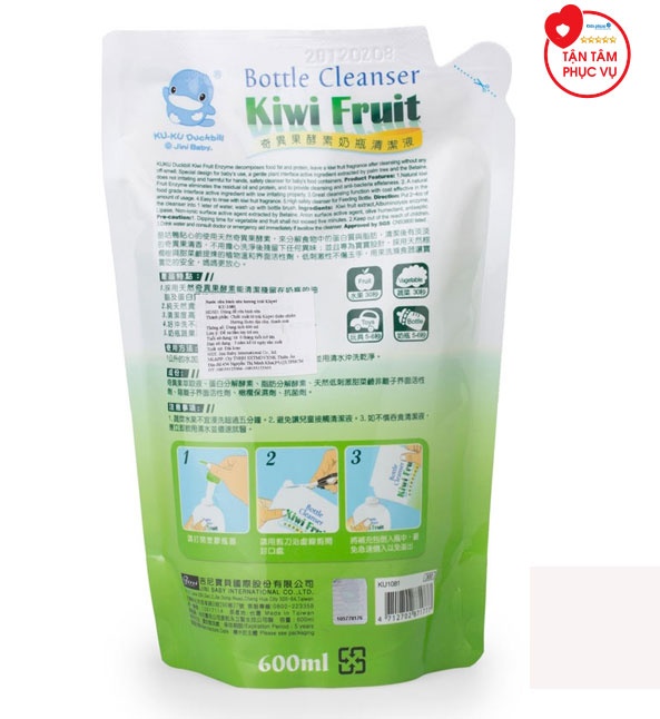  Nước rửa bình sữa KU1081  hình 2