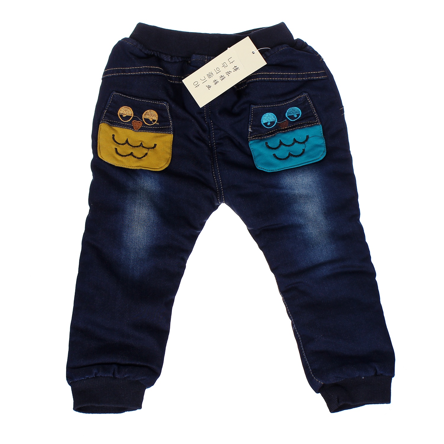 Quần bò lót lông 885 hình 2