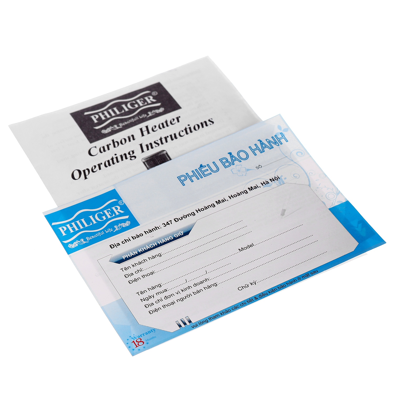 Quạt sưởi Philiger NS-900-RC hình 8