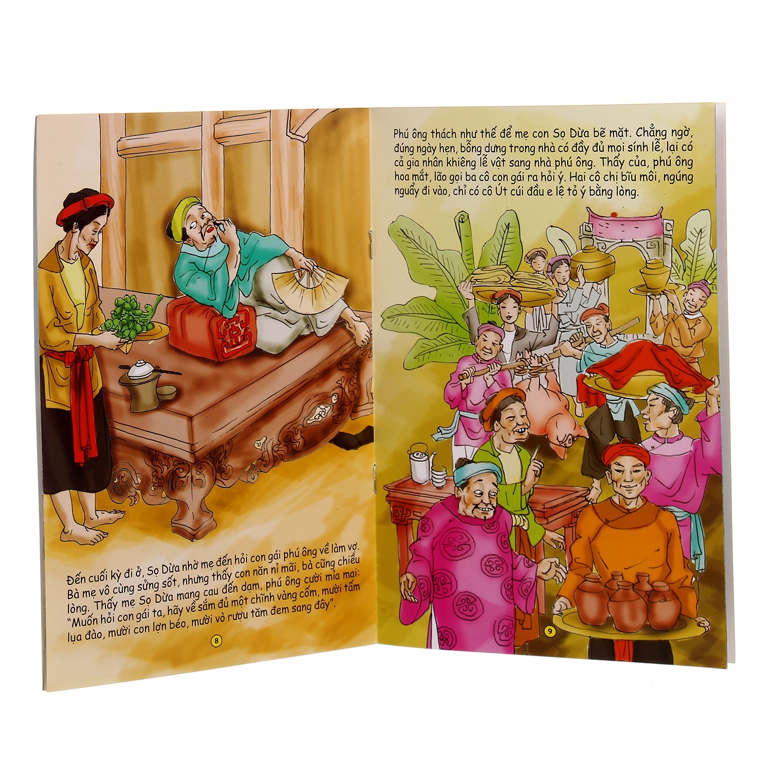 Truyện sự tích sọ dừa hình 2