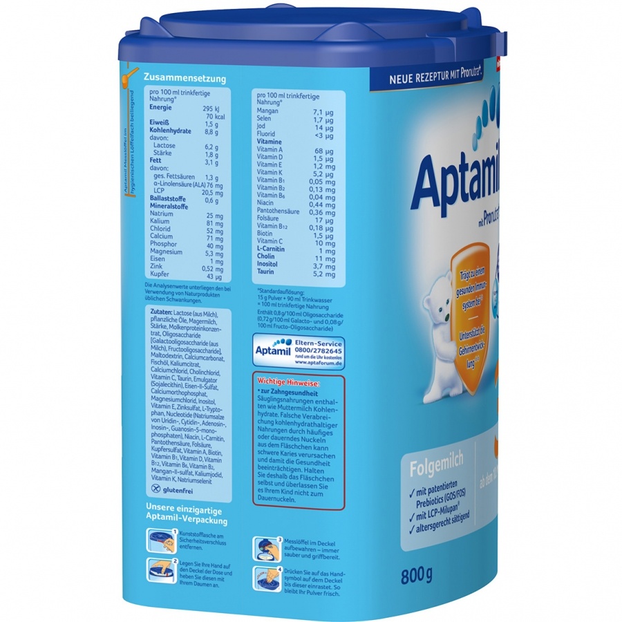 Sữa Aptamil Đức Số 3 (800g) hình 2