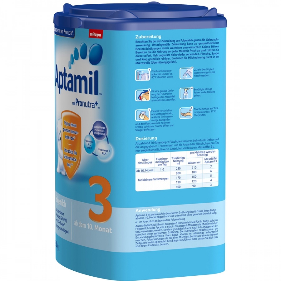 Sữa Aptamil Đức Số 3 (800g) hình 1