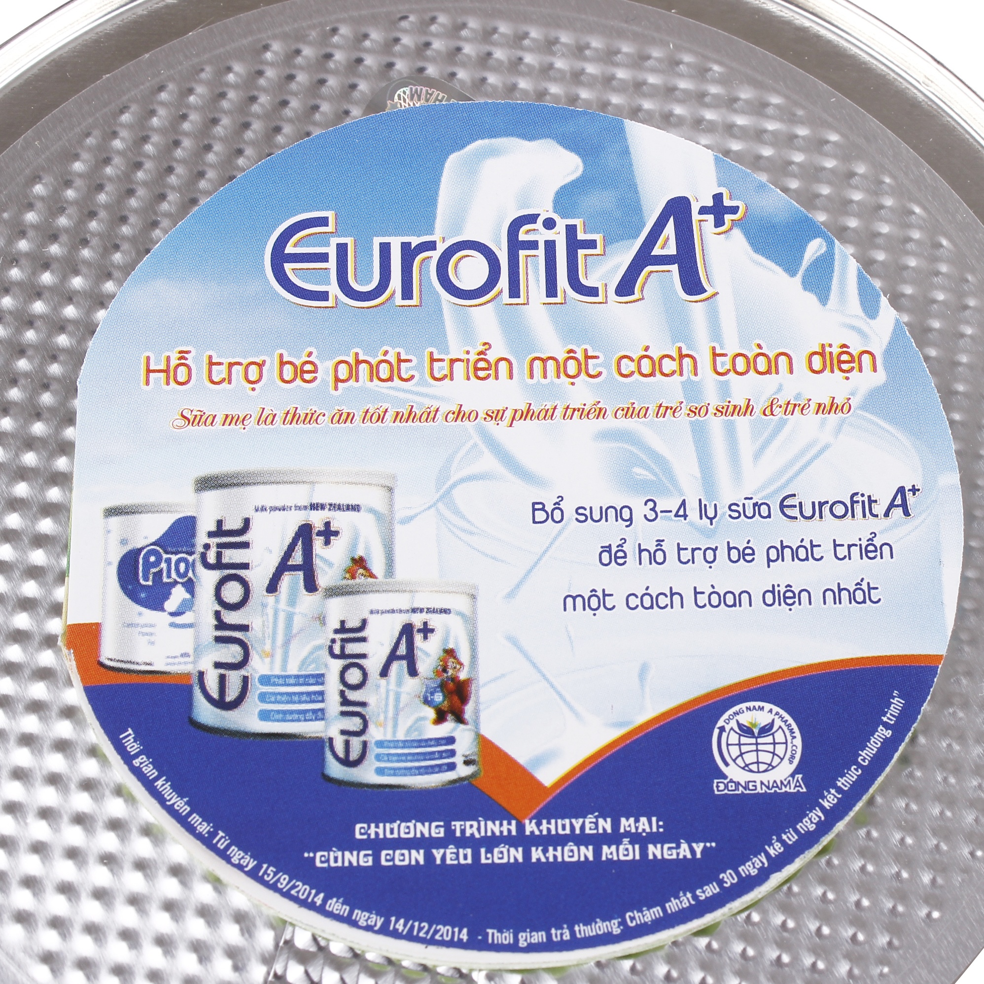 Sữa bột Eurofit A+ hộp 400g hình 3