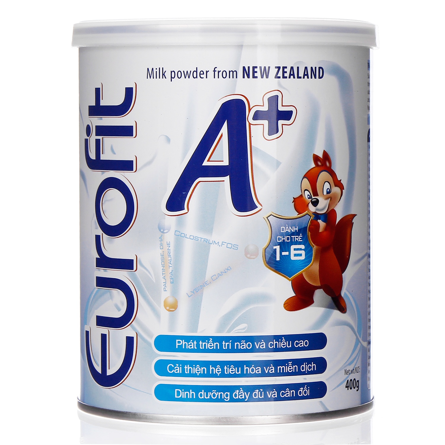 Sữa bột Eurofit A+ hộp 400g hình 1