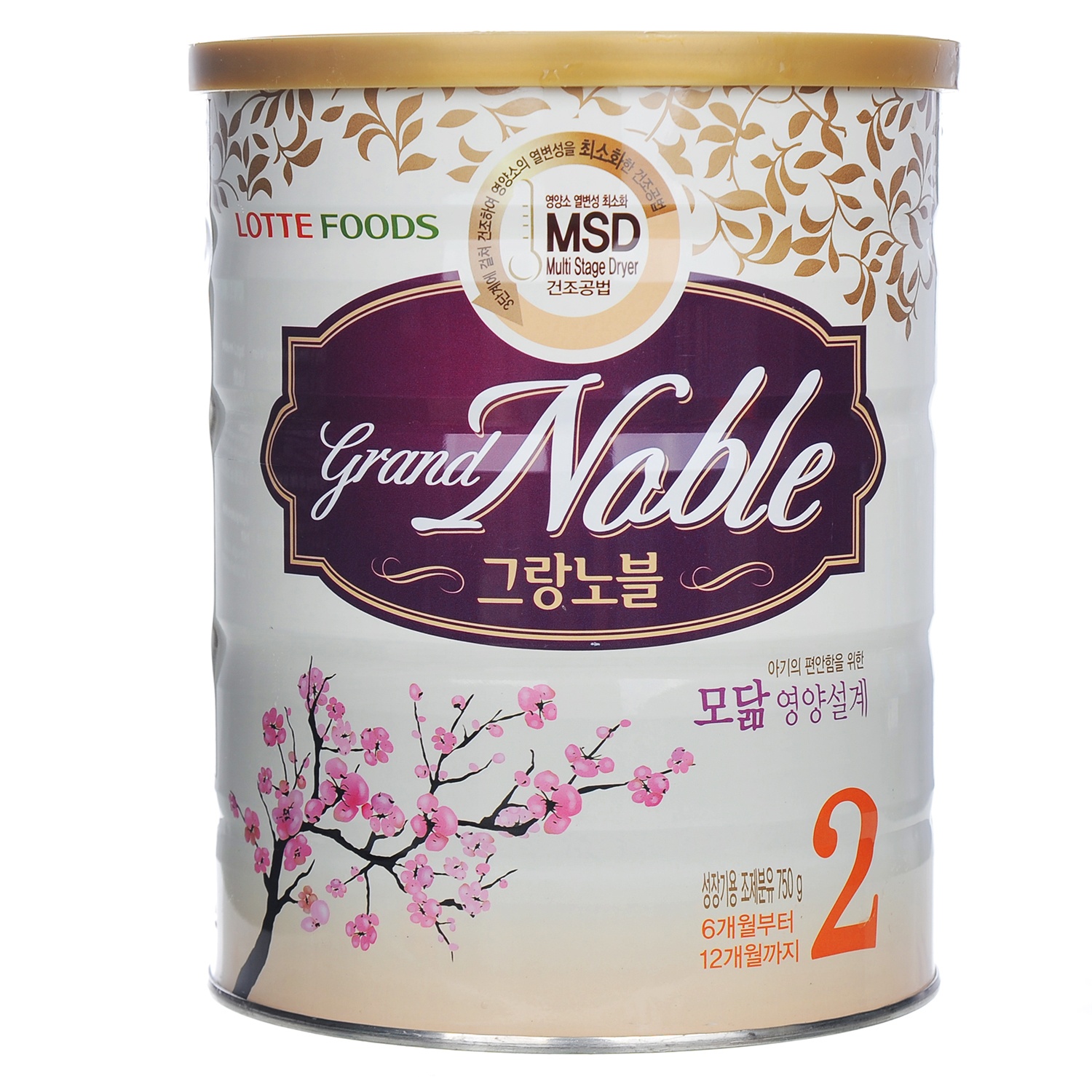 Sữa Grand Noble số 2 750g (6 - 12 tháng) hình 1