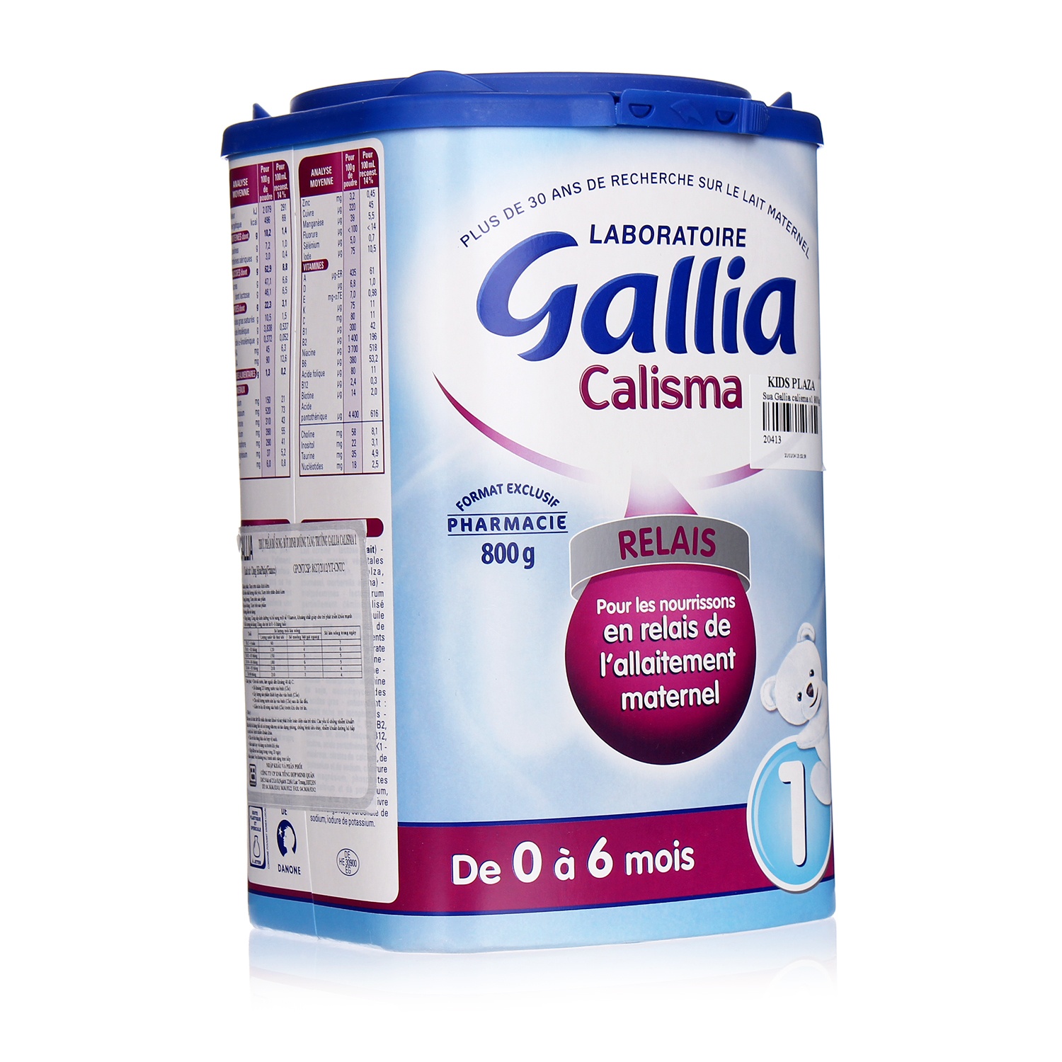 Sữa Gallia Calisma số 1 800gr hình 2