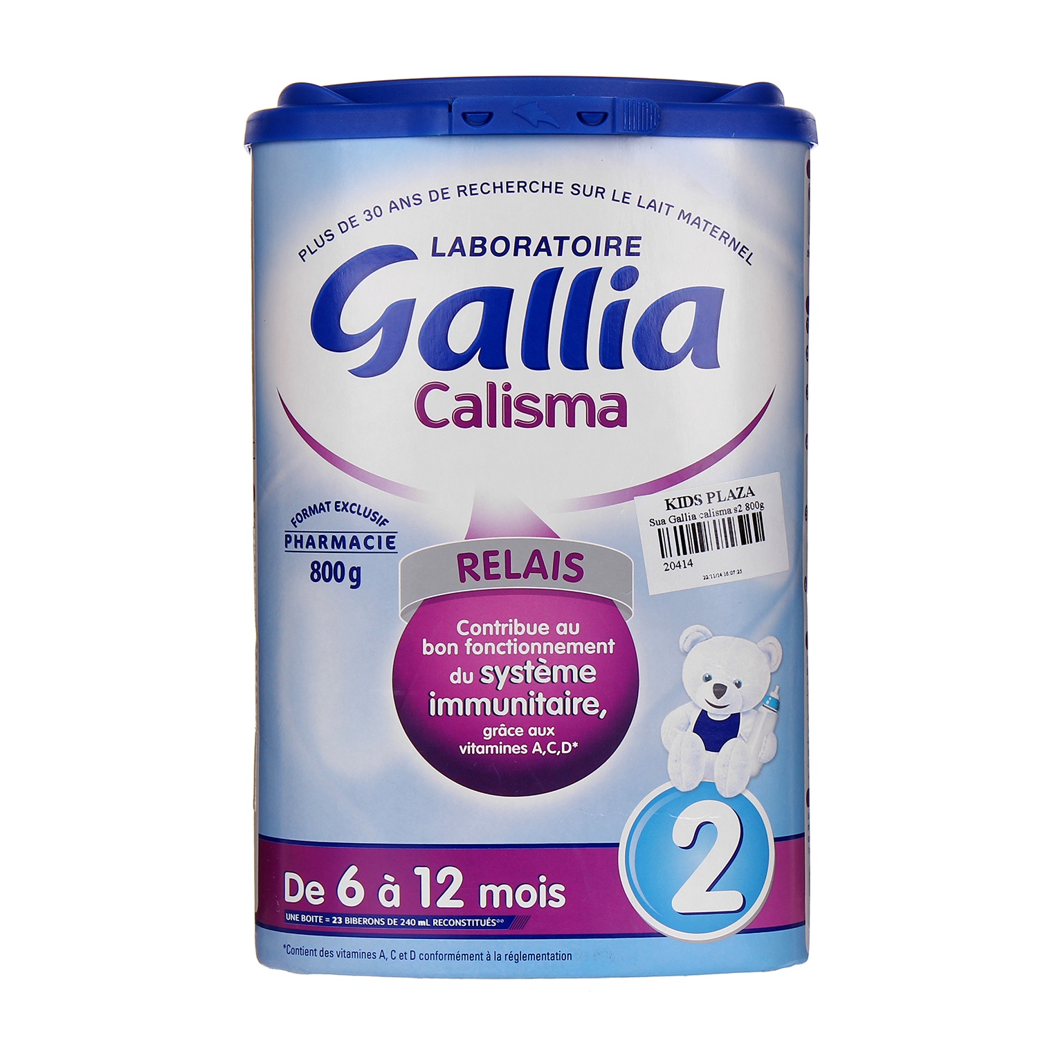 Sữa Gallia Calisma số 2 800gr hình 2