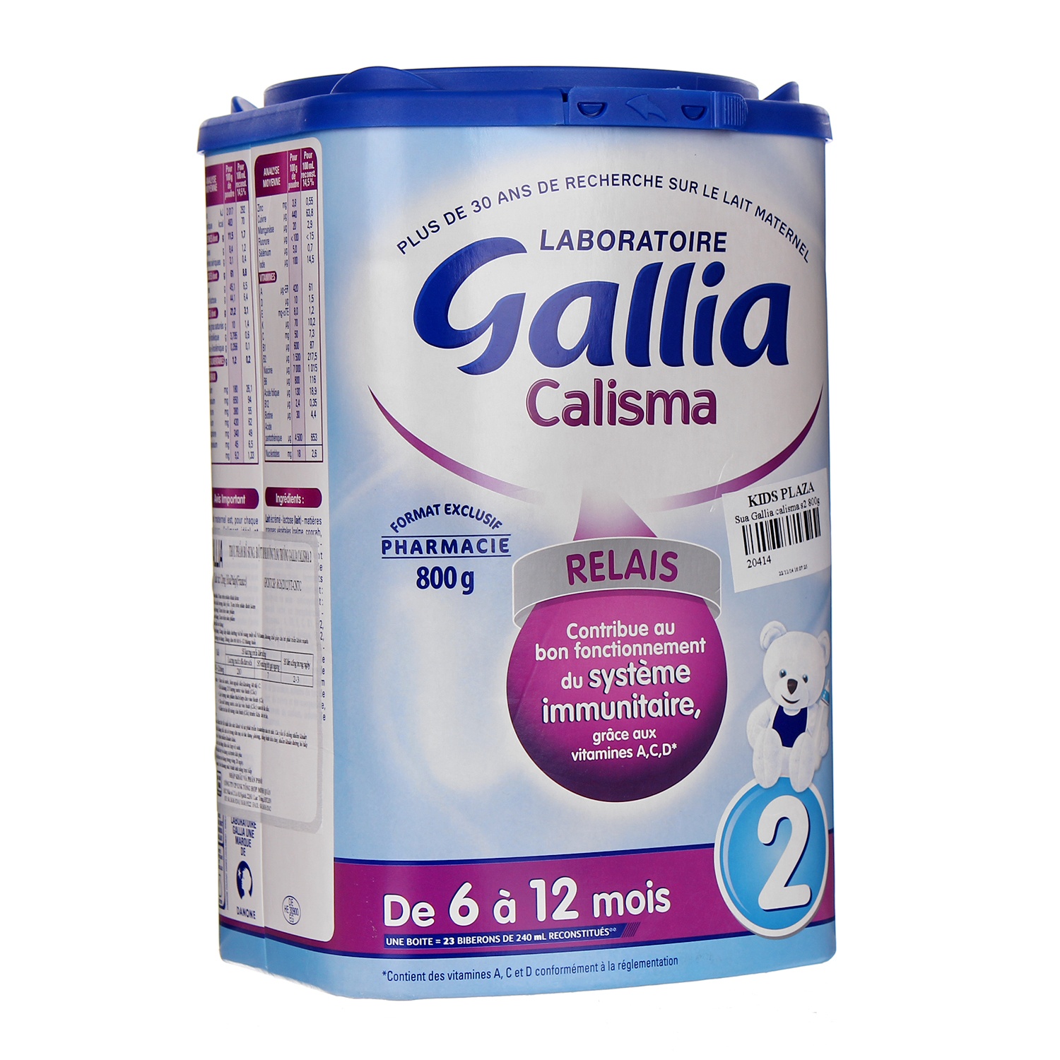 Sữa Gallia Calisma số 2 800gr hình 1