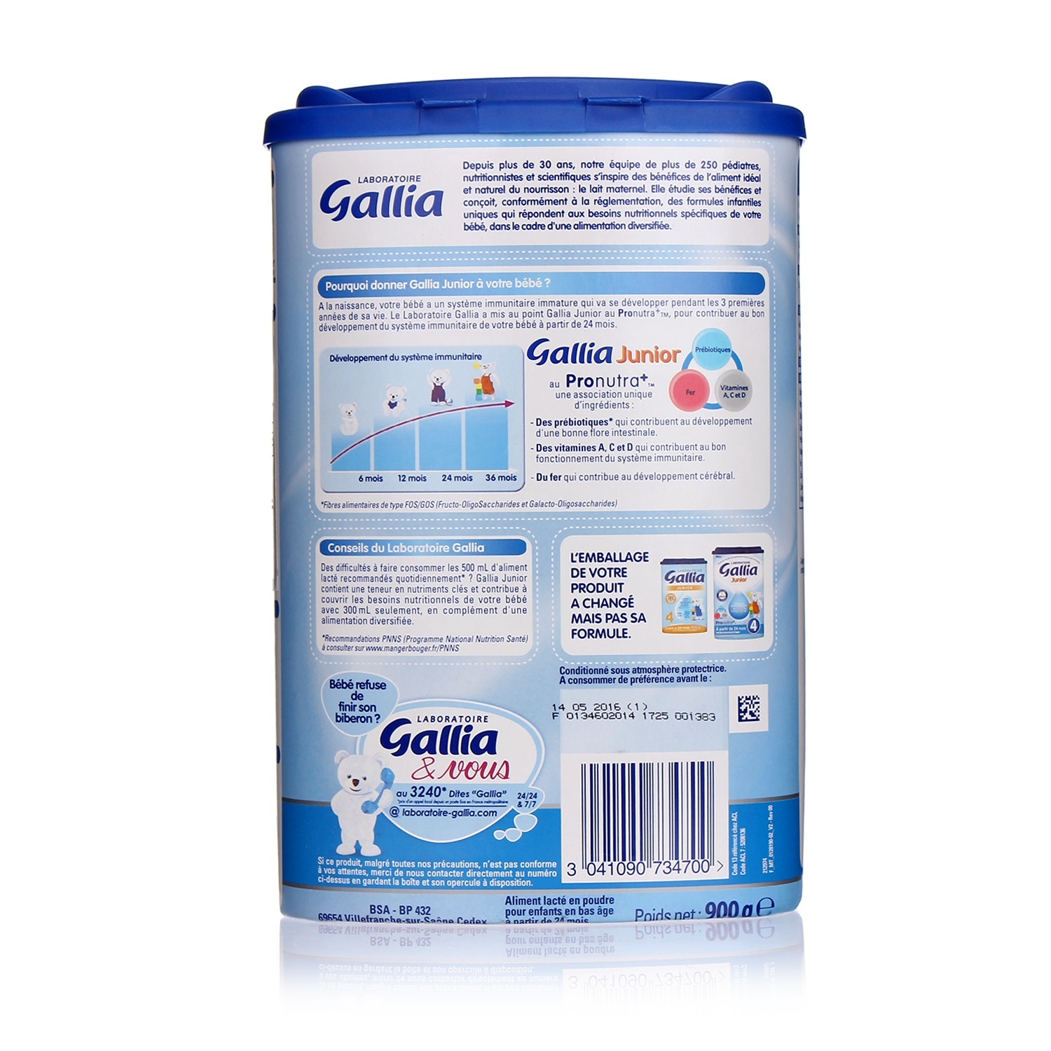 Sữa Gallia Junior số 4 900gr hình 3
