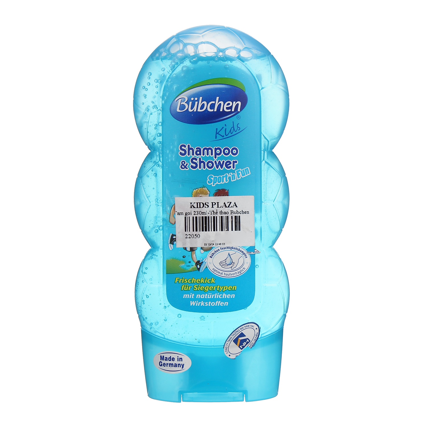 Sữa tắm gội thể thao Bubchen hình 1