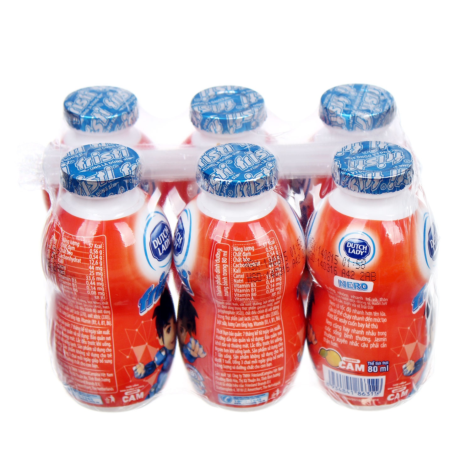 Sữa tươi Fristi vị cam 80ml