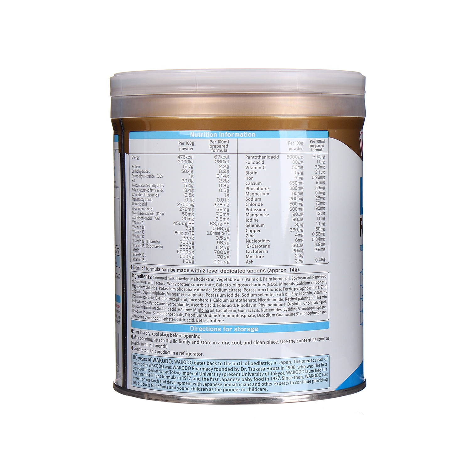 Sữa bột Wakodo LEBENS số 2 hộp 300gr hình 2