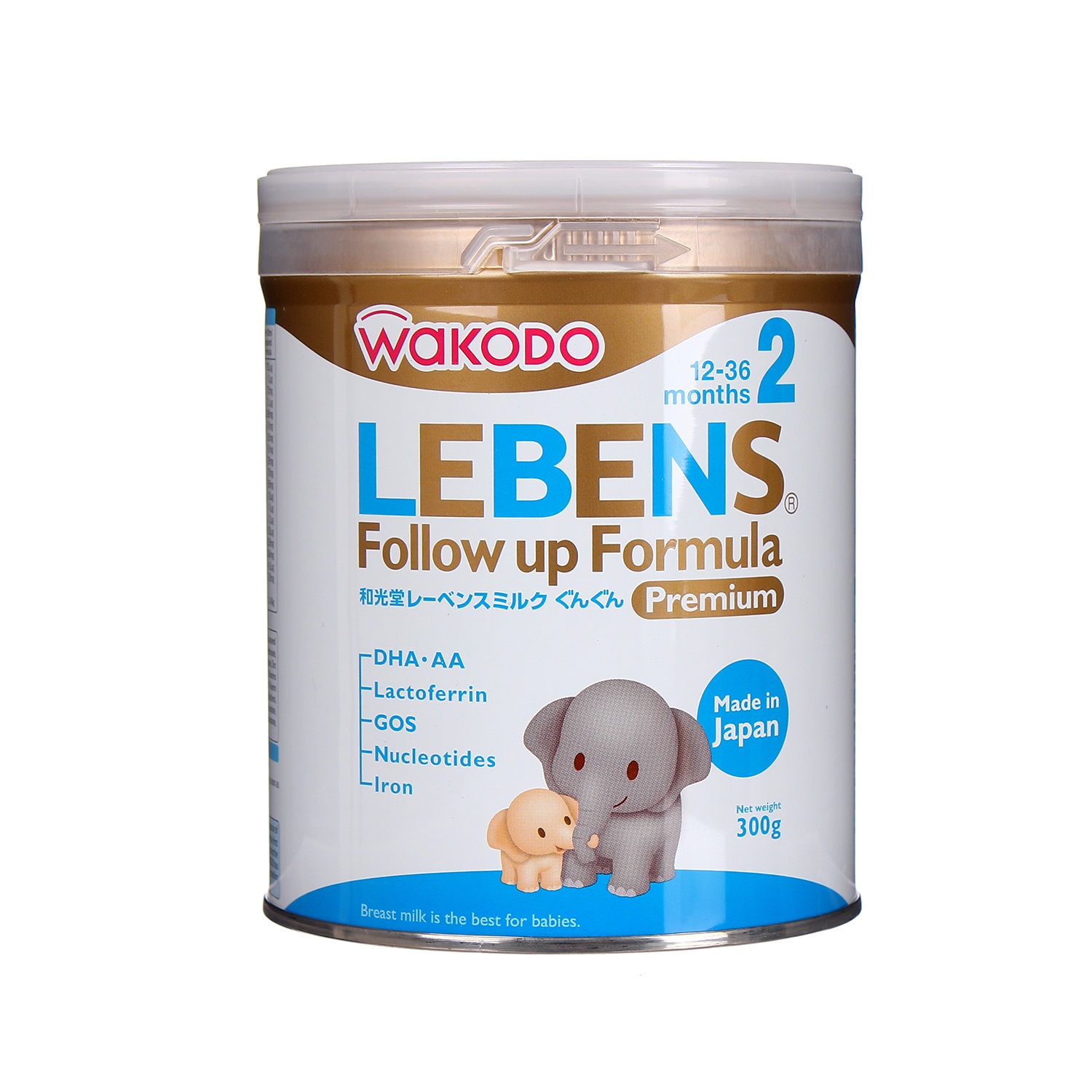 Sữa bột Wakodo LEBENS số 2 hộp 300gr hình 1