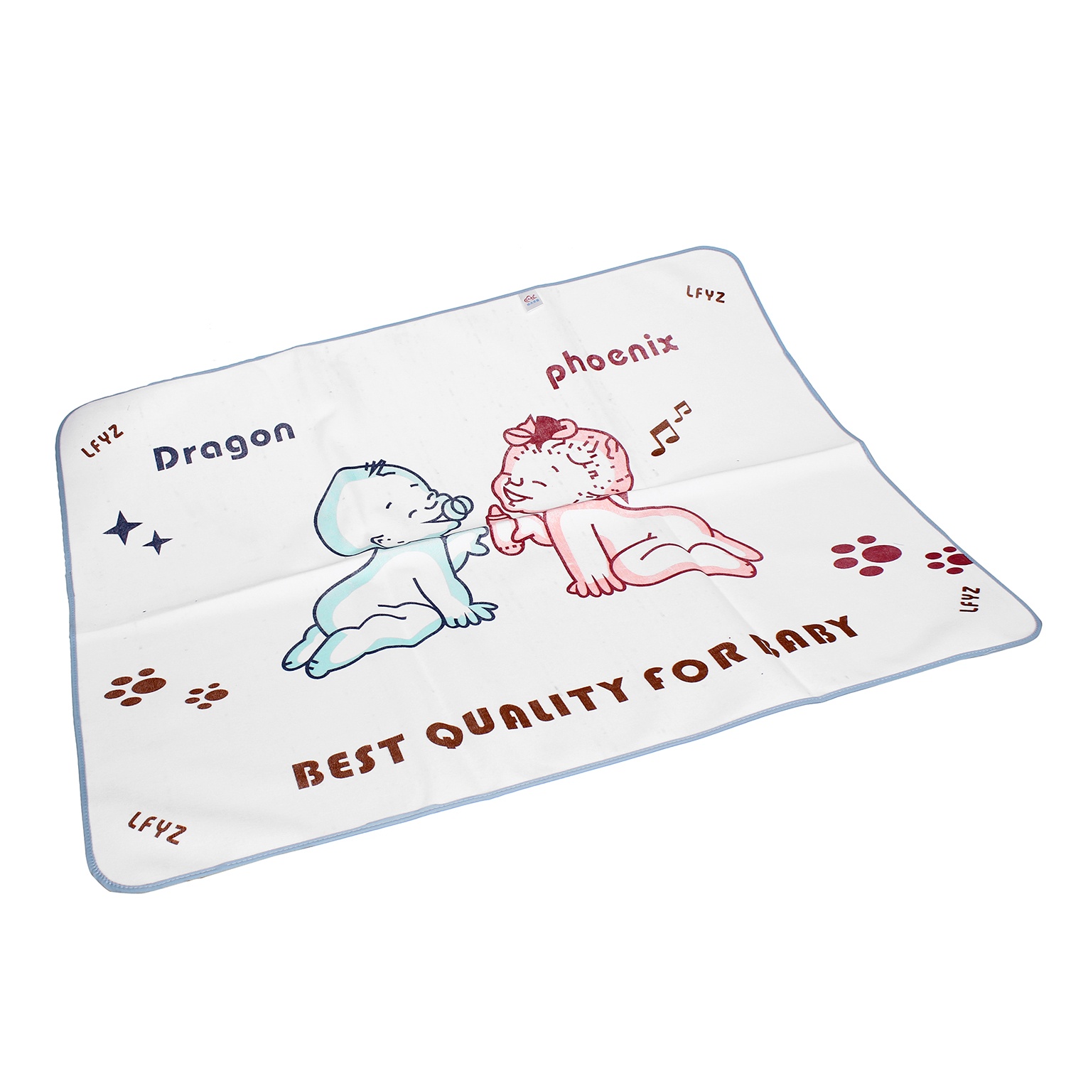 Tấm lót sơ sinh cao su to HM  hình 1