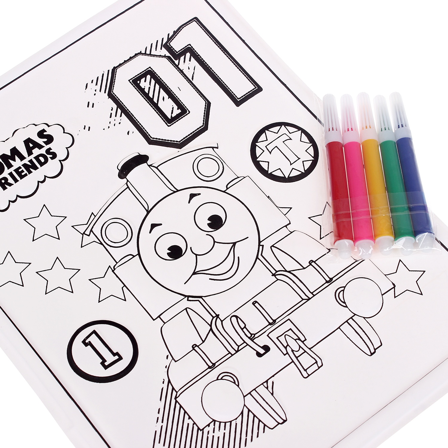 Tranh tô màu dạ quang Coloring Murals hình 2