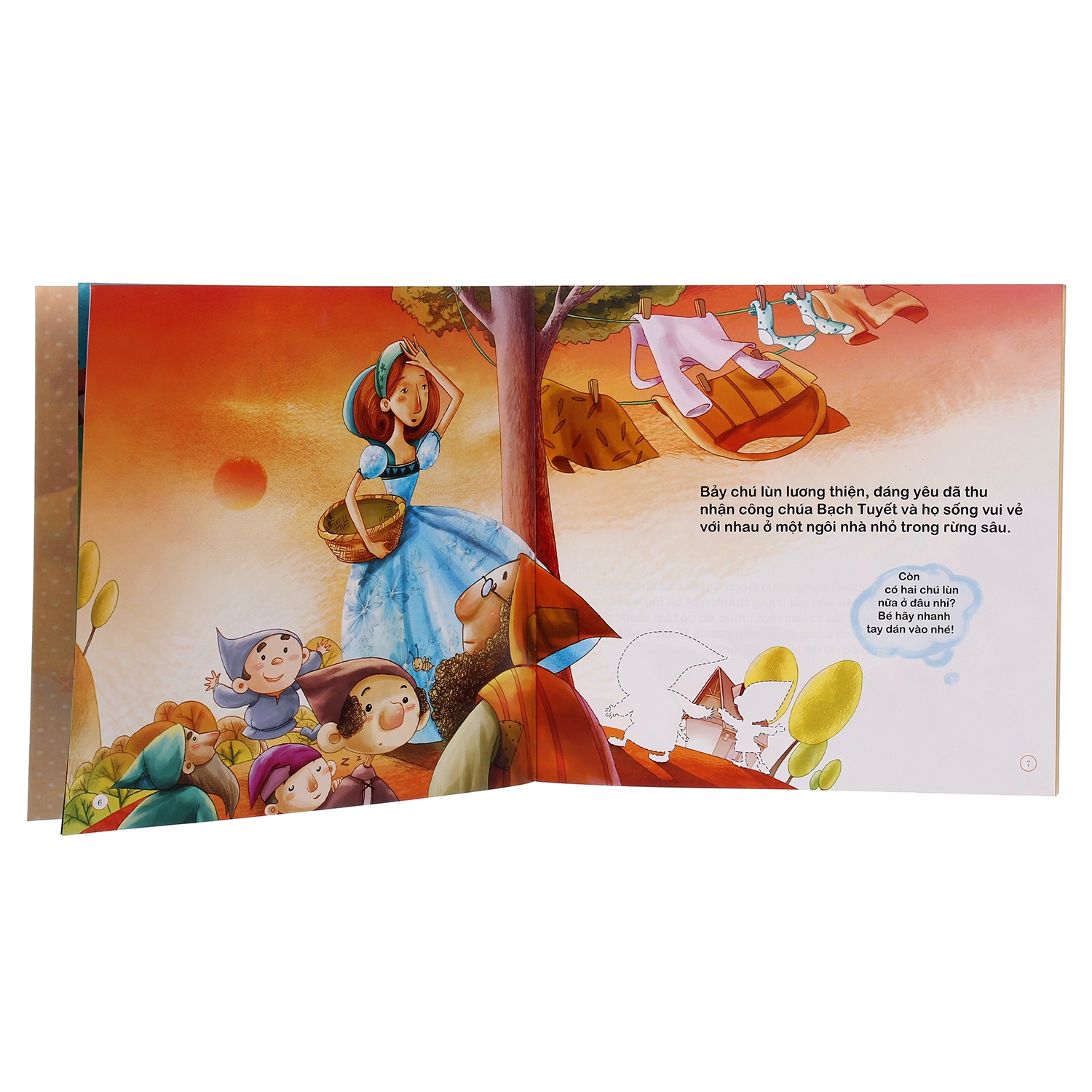 Truyện cổ tích nàng bạch tuyết & 7 chú lùn hình 2