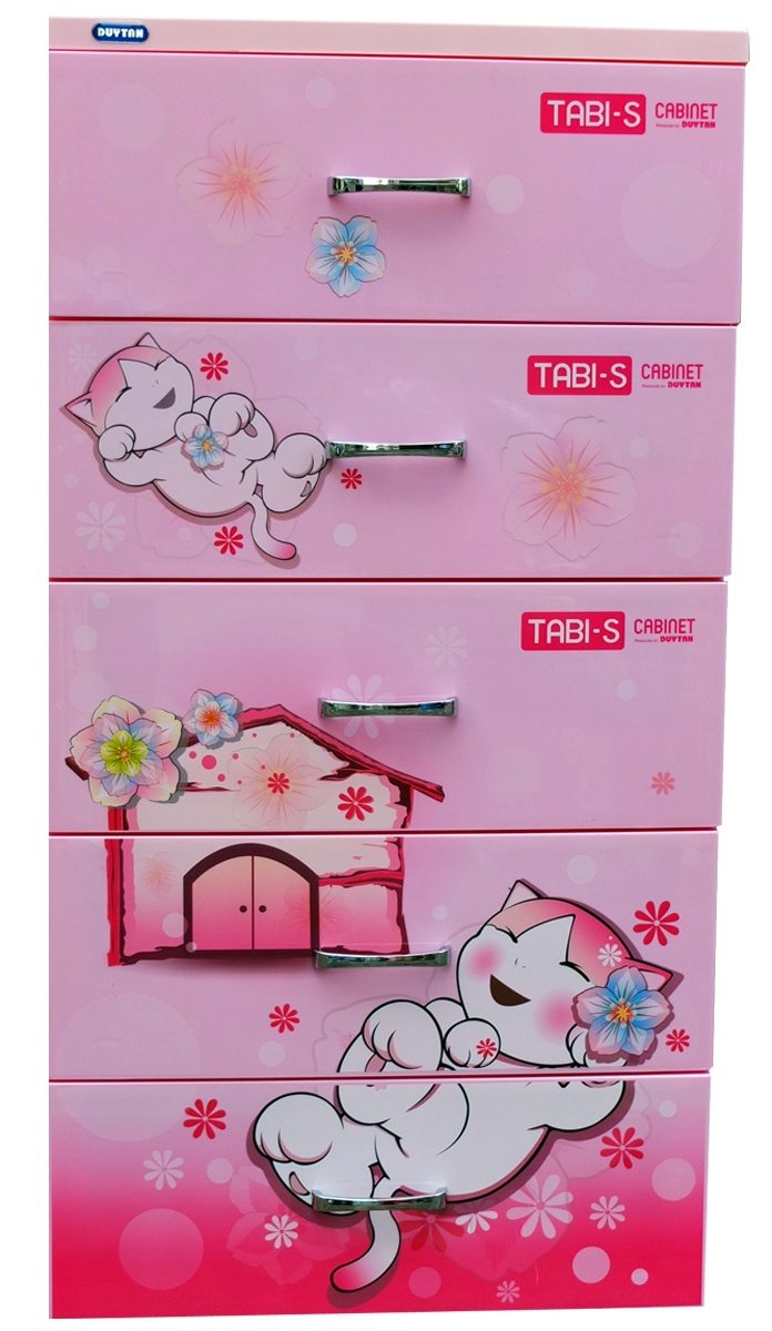 Tủ nhựa Duy Tân Tabi-S 5 ngăn hình 2