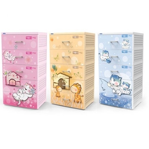 Tủ nhựa Duy Tân Tabi-S 5 ngăn hình 1