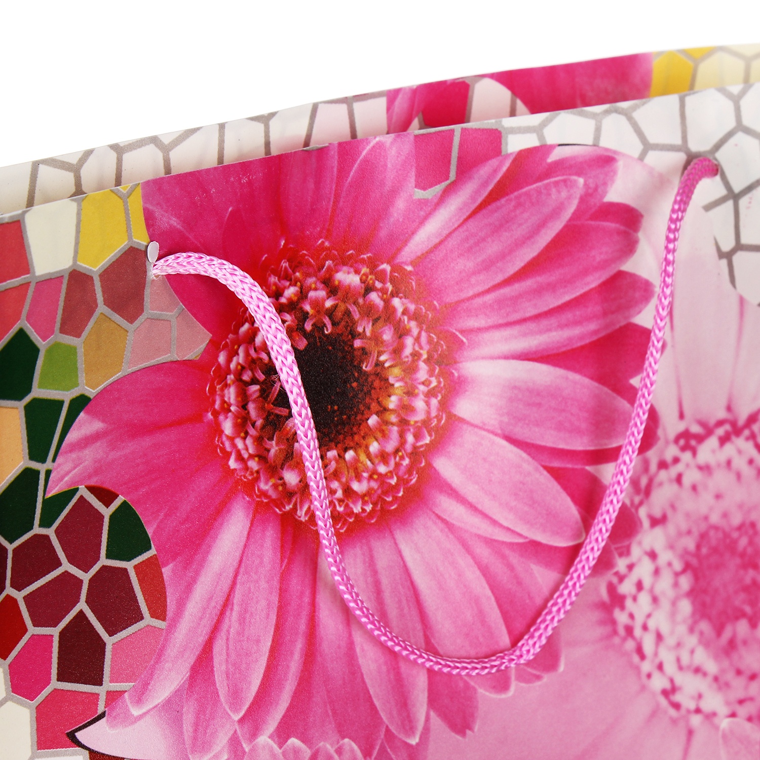 Túi lụa hoa đựng quà (loại to) hình 1