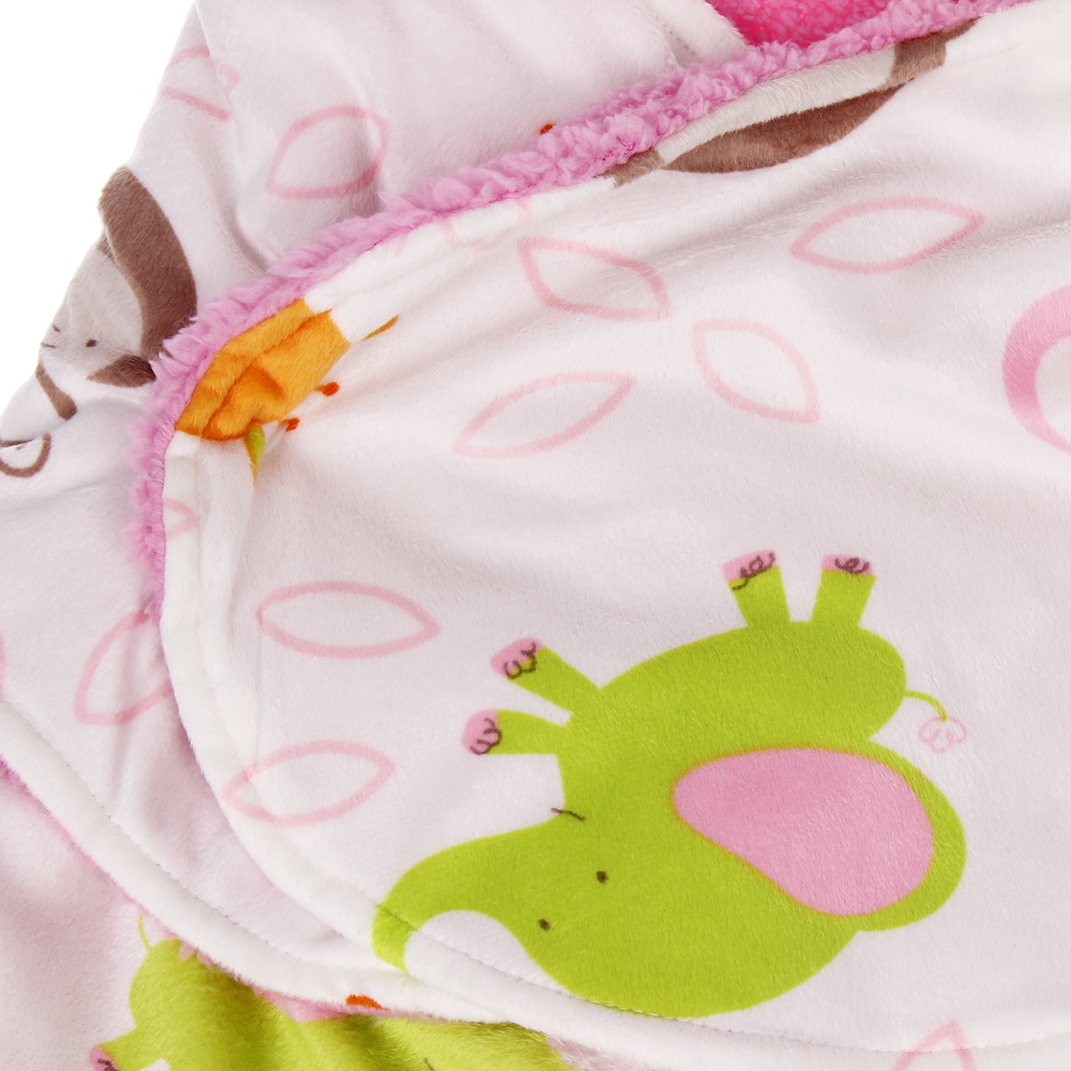 Túi ngủ trẻ em hình quả trứng lông cừu AMB hình 3