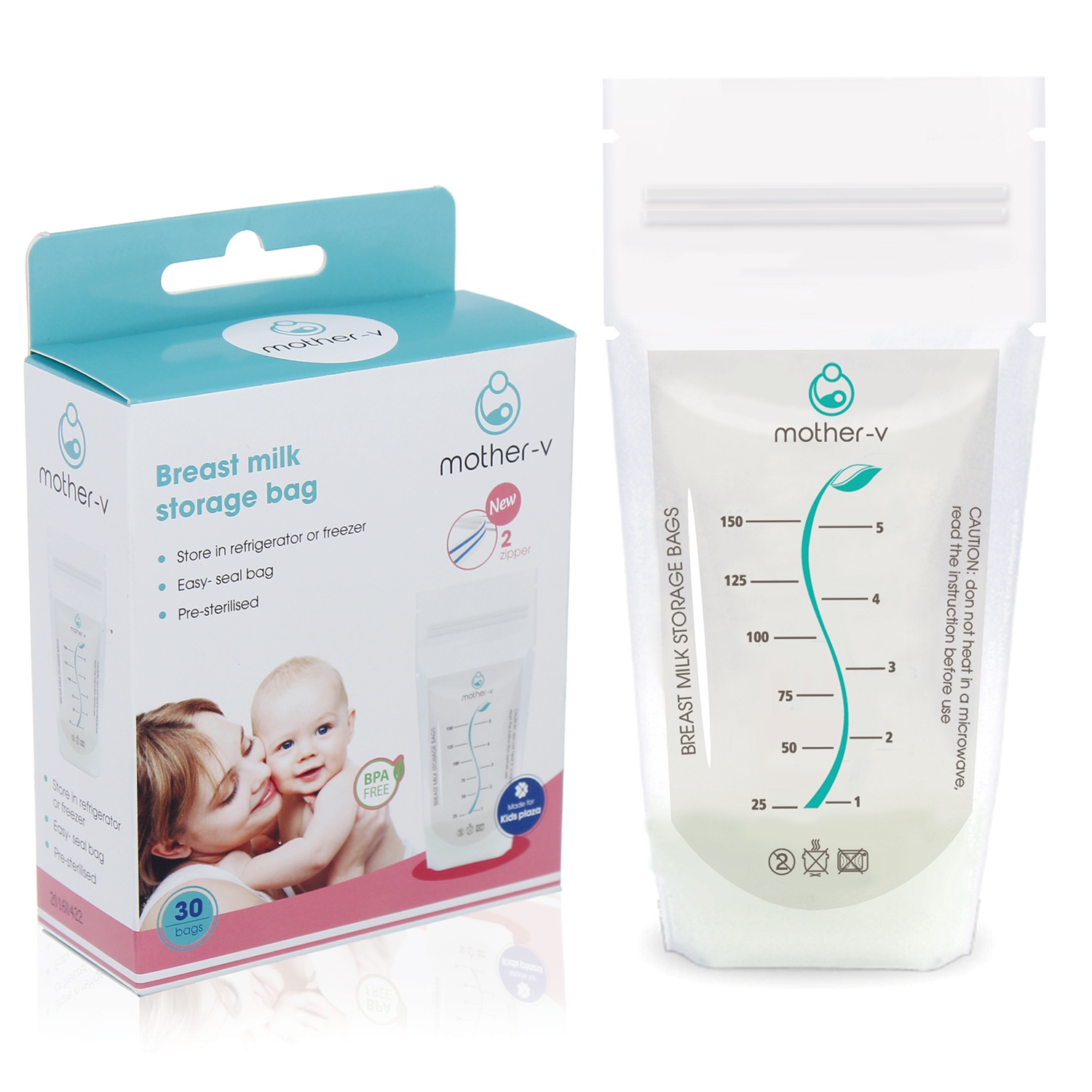 Túi trữ sữa Mother-V 30pcs hình 1