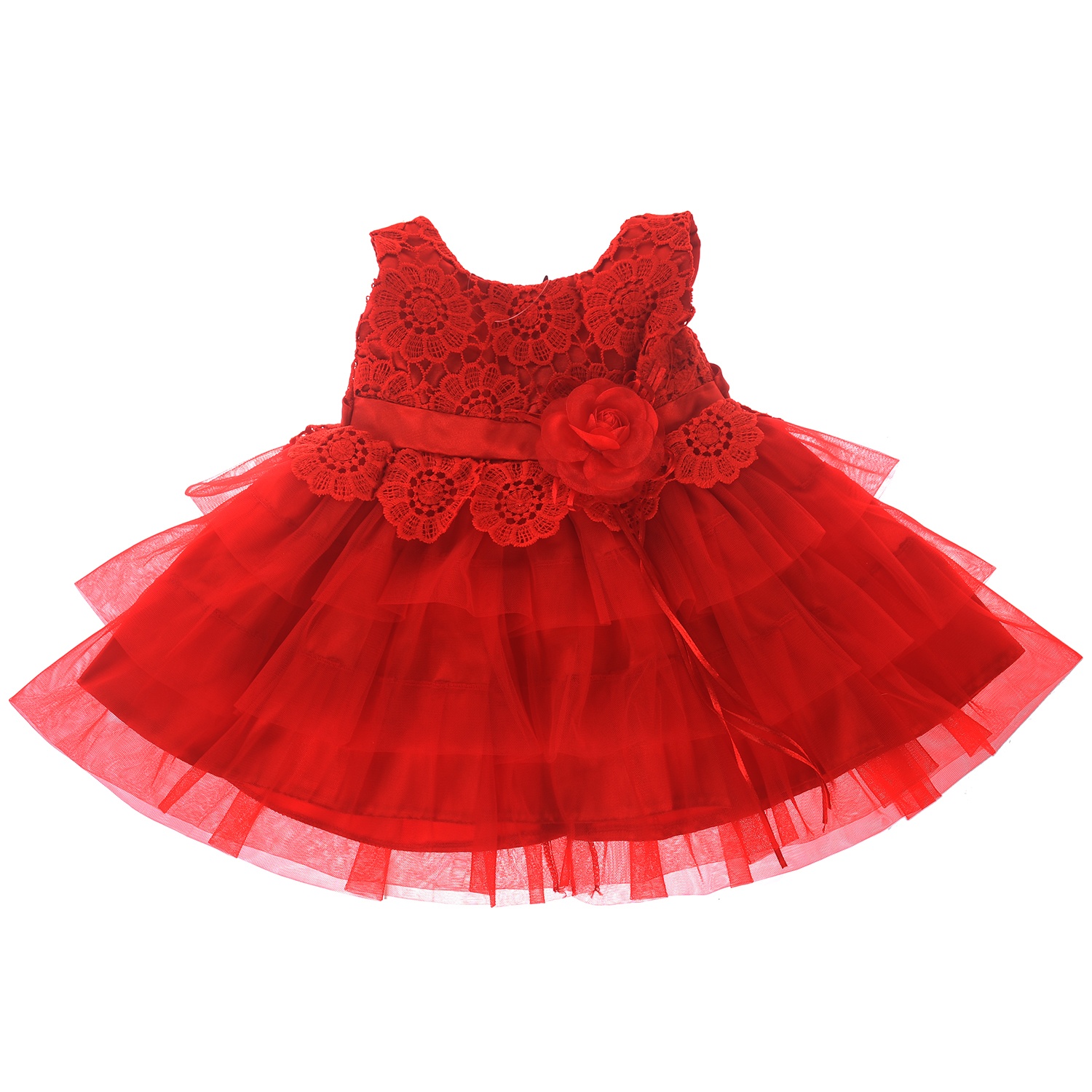 Váy lưới tầng đỏ BFS hình 3