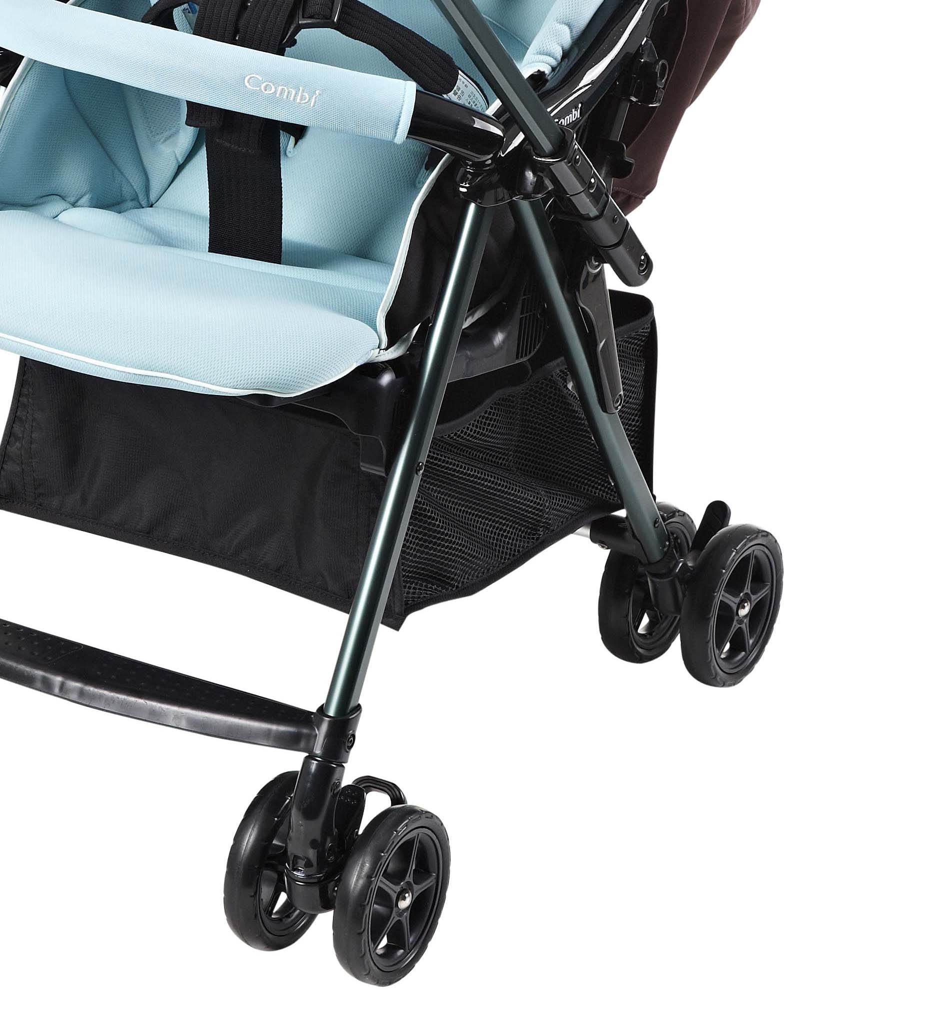 Xe đẩy Combi WellcomFort Cozy WT 200D (màu xanh) hình 5