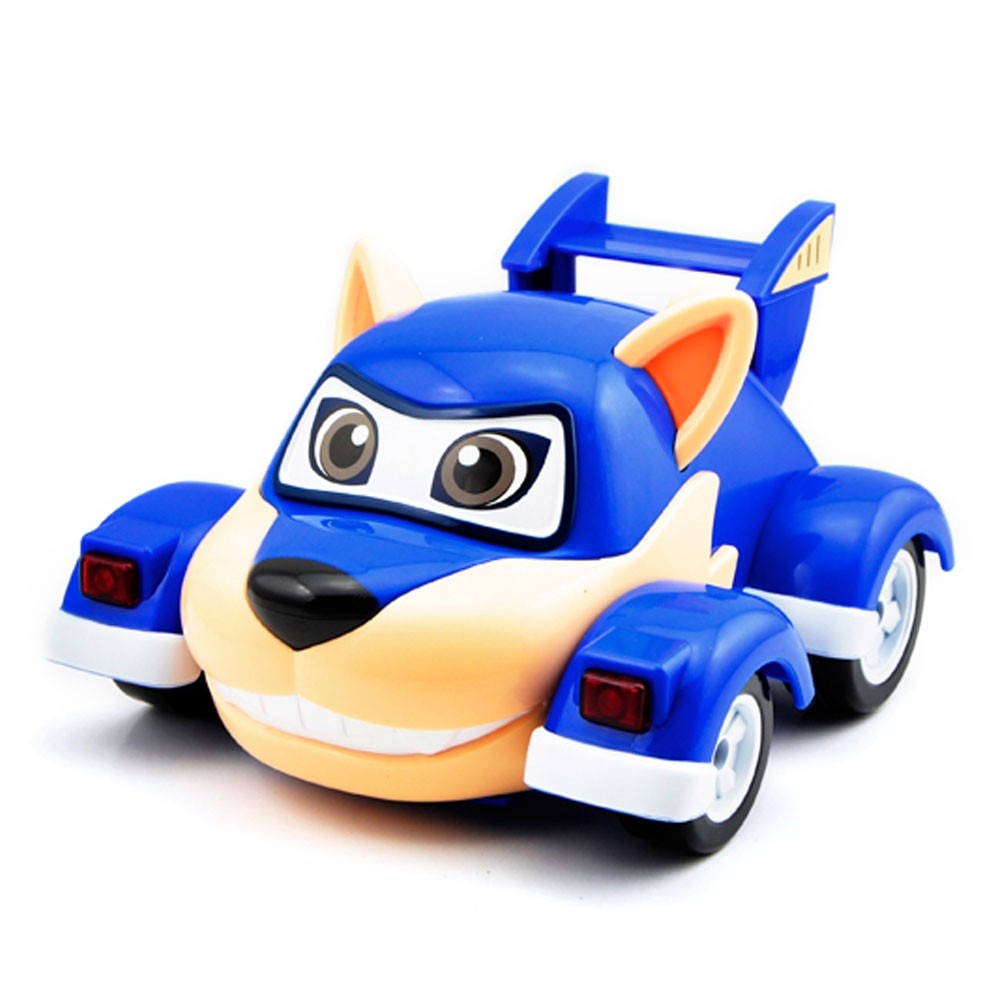 Xe đồ chơi có nhạc và đèn VZ8303 hình sói 4 Xe đồ chơi có nhạc và đèn VZ8303 hình sói hình 1