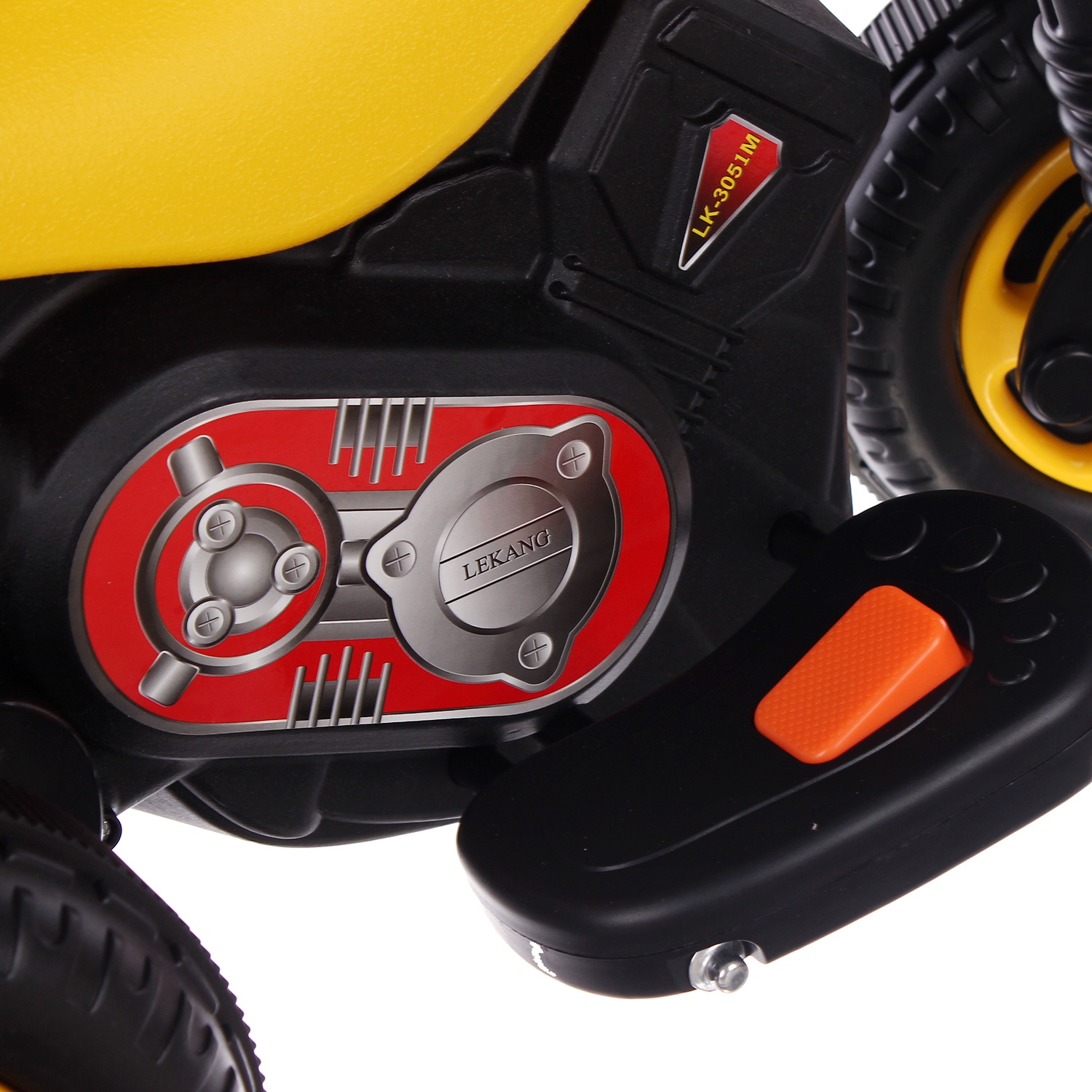 Đồ chơi xe máy điện trẻ em hình chú hươu KL-3051 hình 3