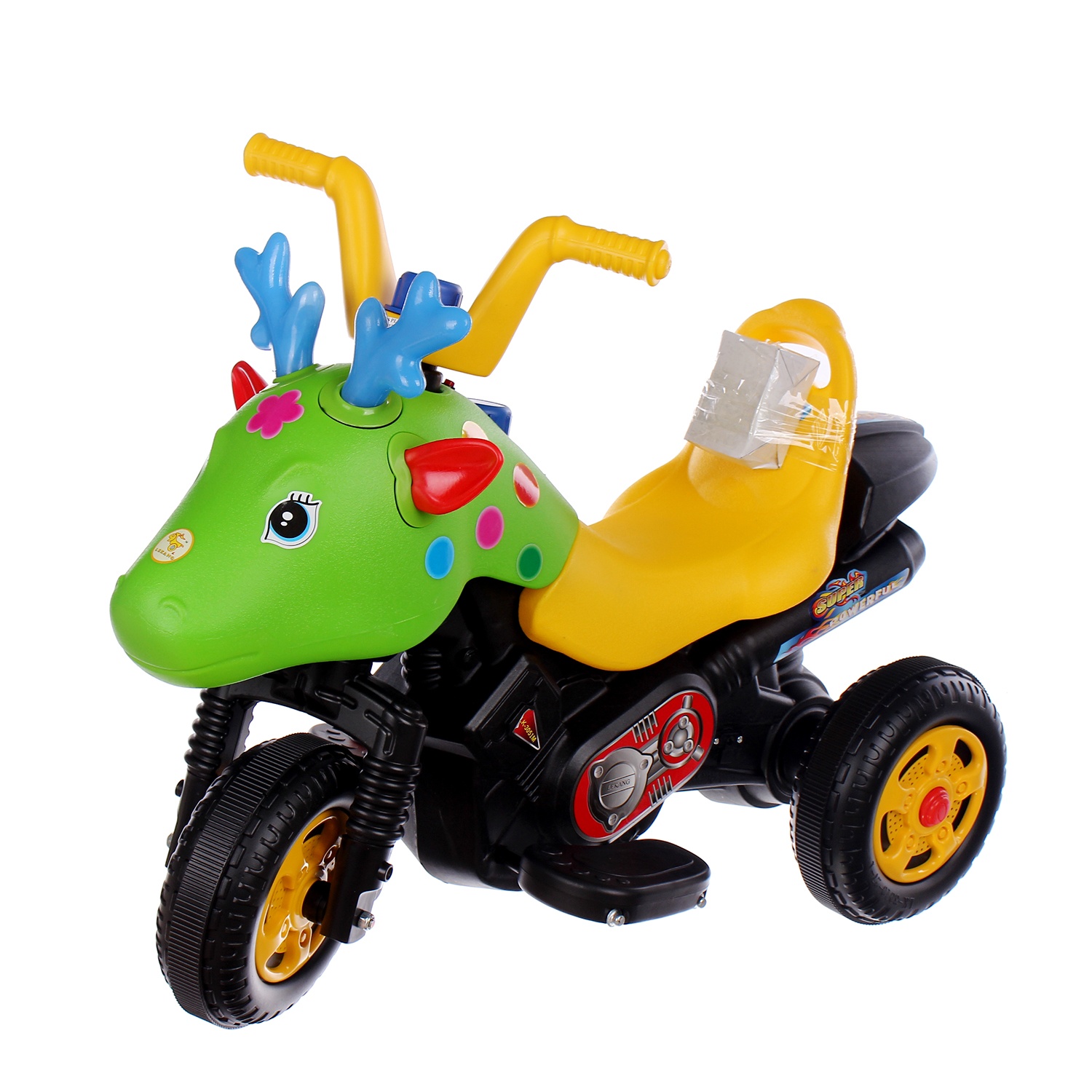 Đồ chơi xe máy điện trẻ em hình chú hươu KL-3051 hình 5