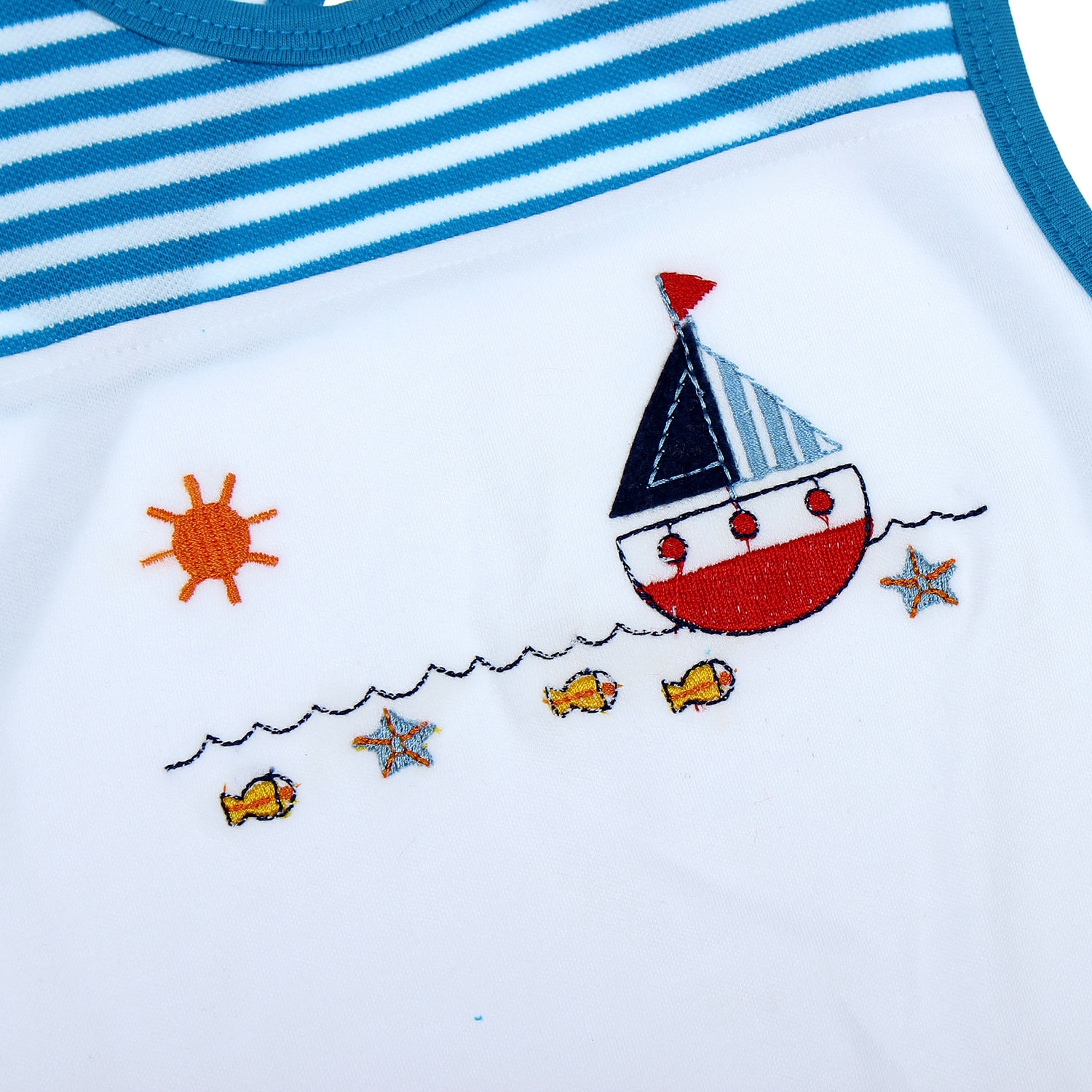 Yếm ăn áo thêu Fany hình 4