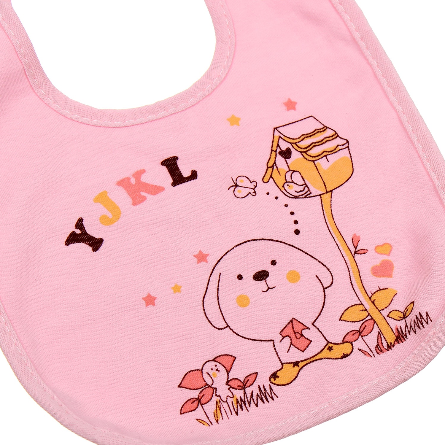 Yếm ăn cho bé dây lót nilon hình 4