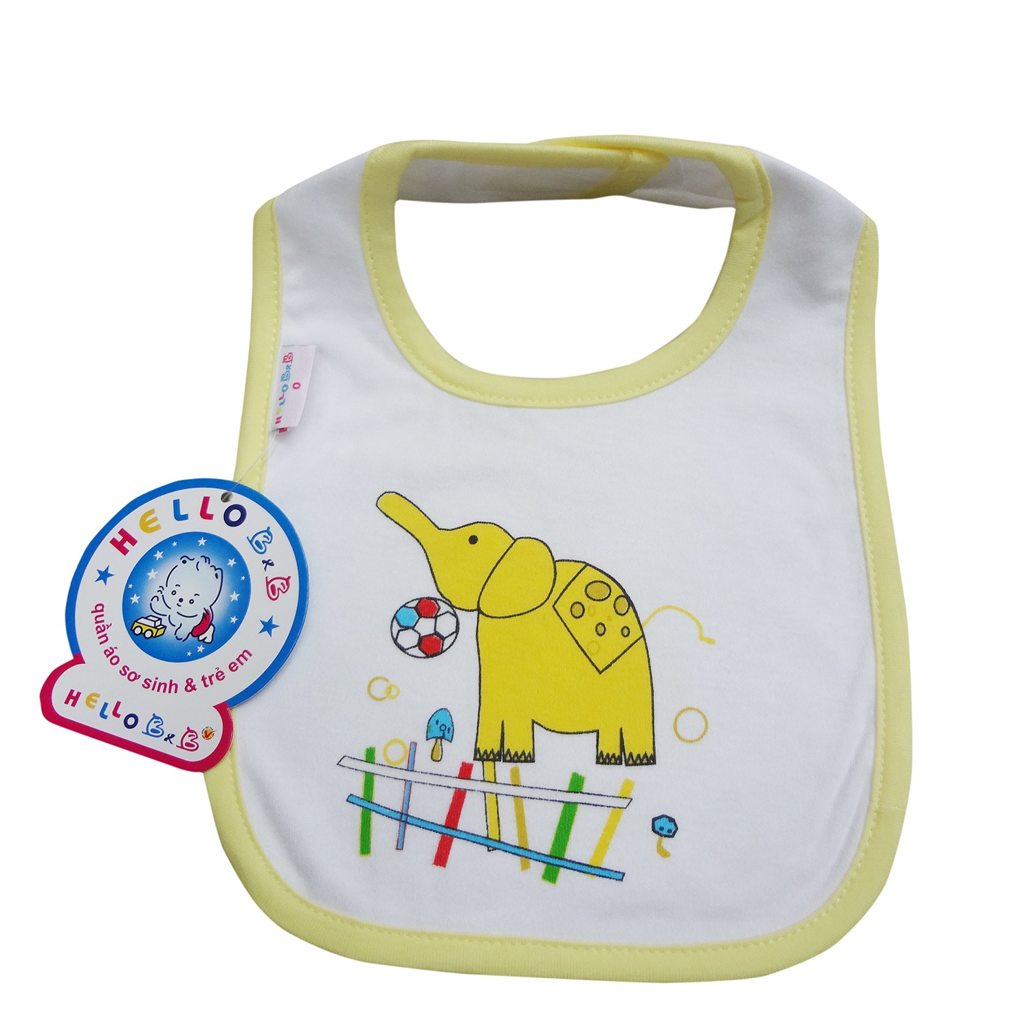 Yếm dán in hình chú voi SS0056 số 0 hình 2