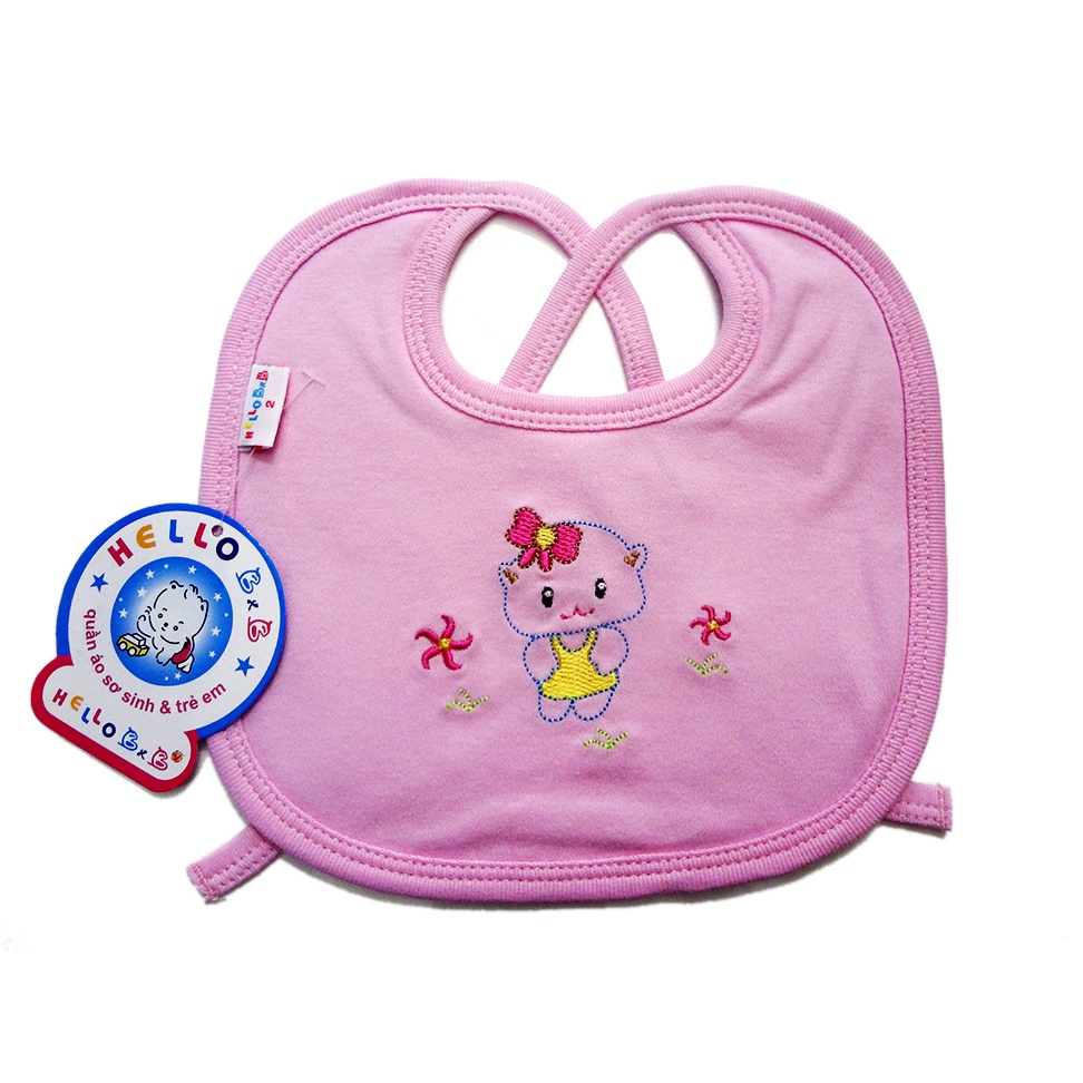Yếm ăn cho bé in hình ngộ nghĩnh SS0250 hình 2