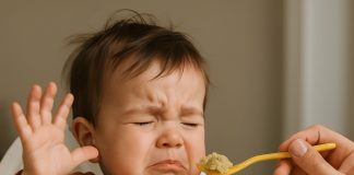 Một số vấn đề xảy ra và cách xử lý trong quá trình tập ăn dặm của bé