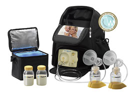 Đánh giá máy hút sữa Medela Pump In Style Advanced 2 bên.