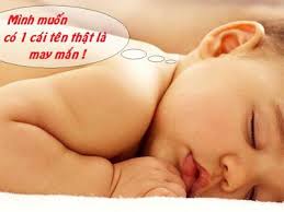 Những tên hay cho bé trai năm 2013