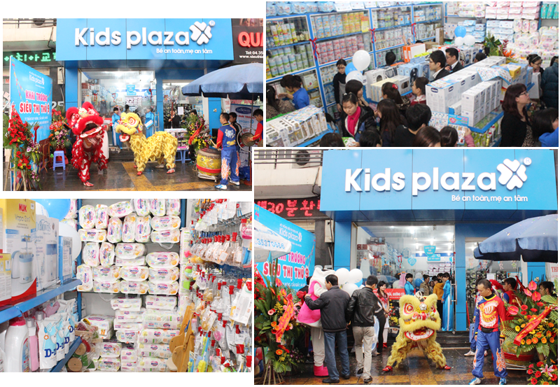 Thư cám ơn Quý khách hàng & Đối tác tham dự chương trình khai trương siêu thị số 9 Kids Plaza Trần Duy Hưng
