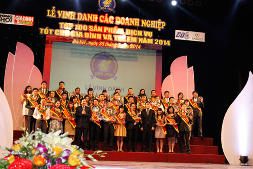 Kids Plaza đạt giải sản phẩm tốt do người tiêu dùng bình chọn