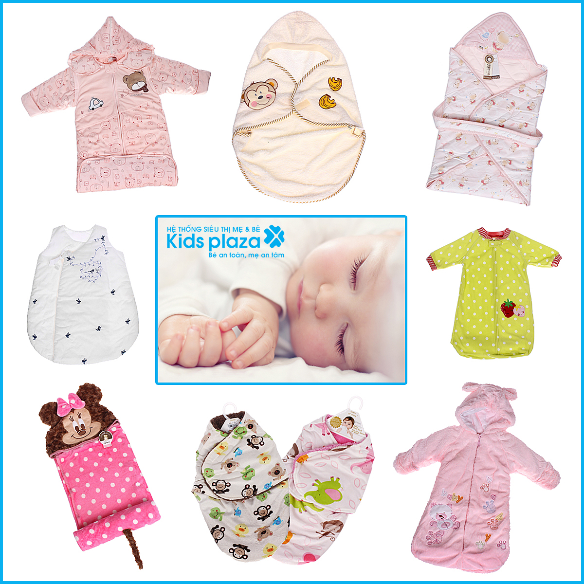 Túi ngủ cho bé yêu và những điều cần biết