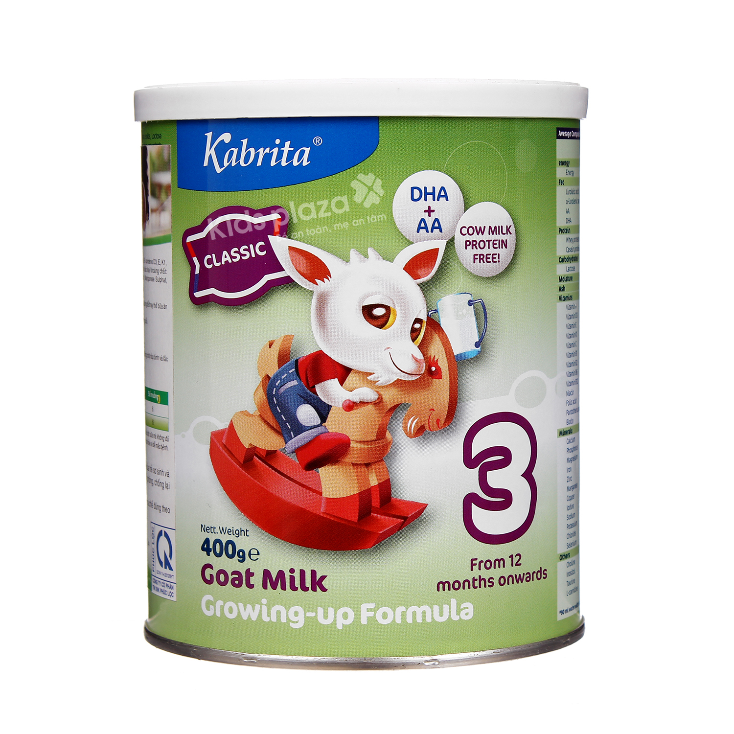 Hướng dẫn mẹ pha sữa Kabrita 3 đúng cách