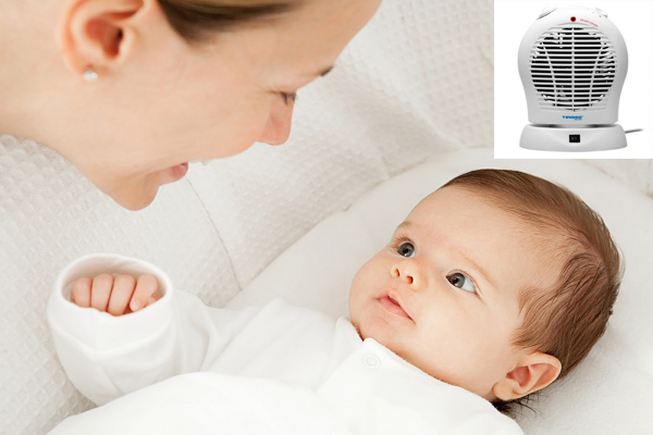 Những điều cần lưu ý khi sử dụng quạt sưởi cho bé sơ sinh