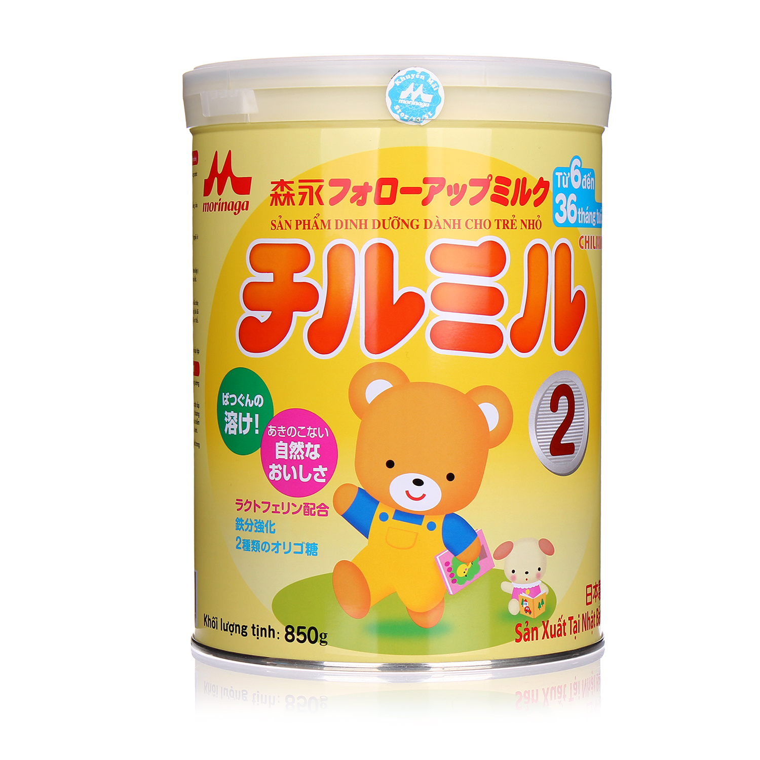 cách pha sữa Morinaga