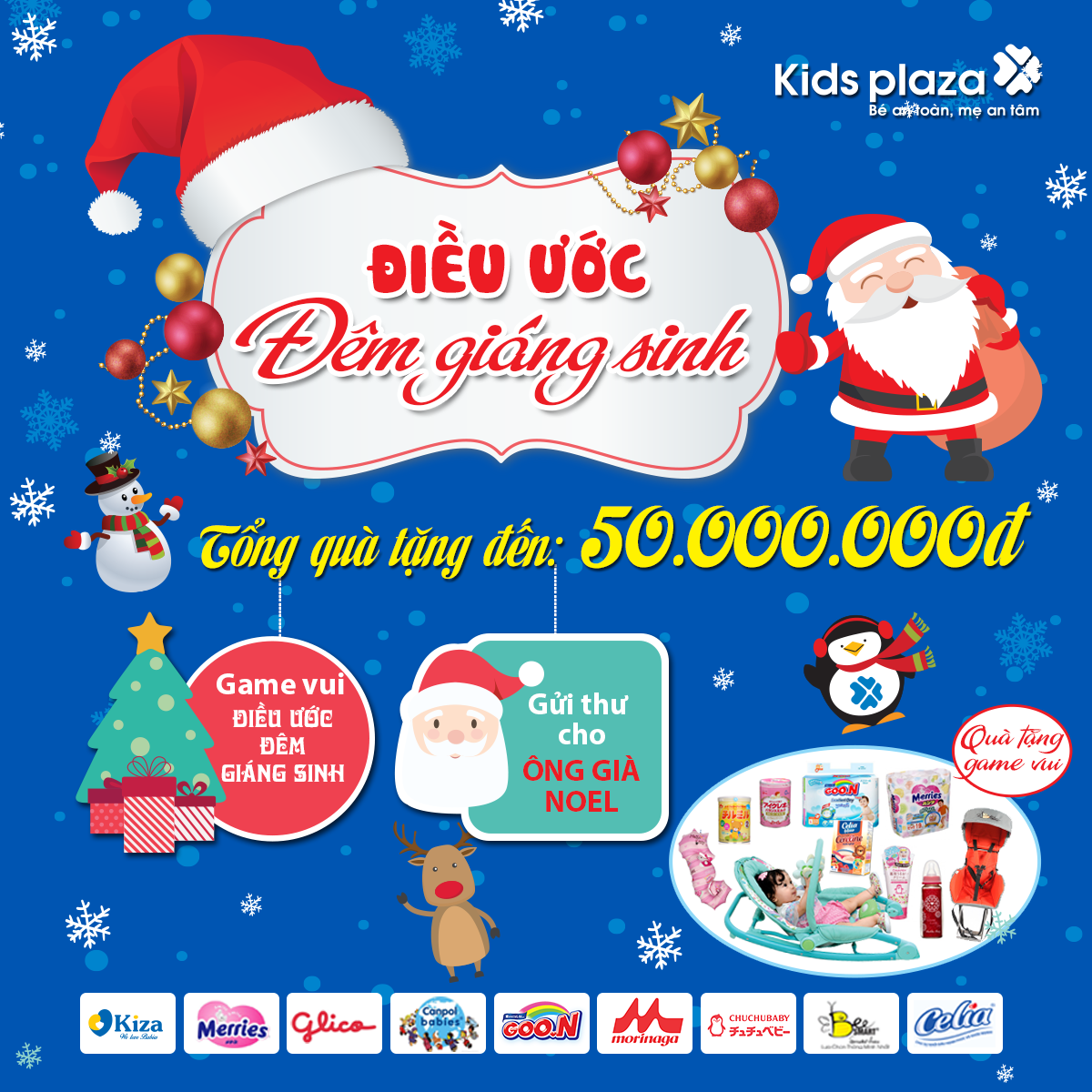 Danh sách khách trúng thưởng Minigame Điều Ước Đêm Giáng Sinh