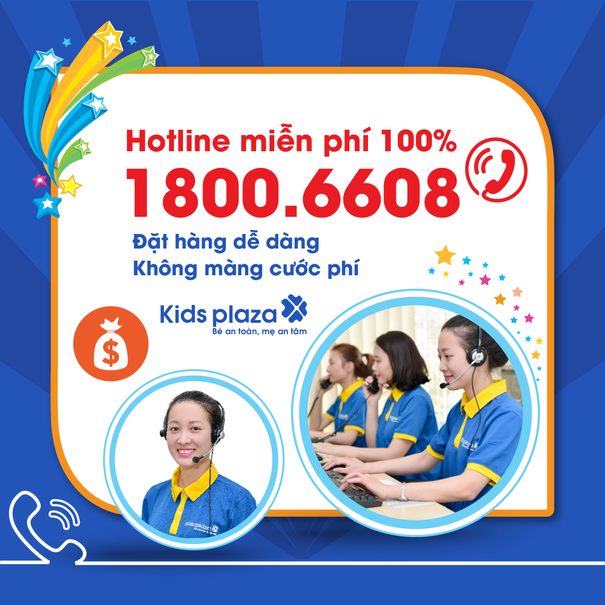Sử dụng hotline miễn phí – Khách hàng thu về lợi ích tối đa