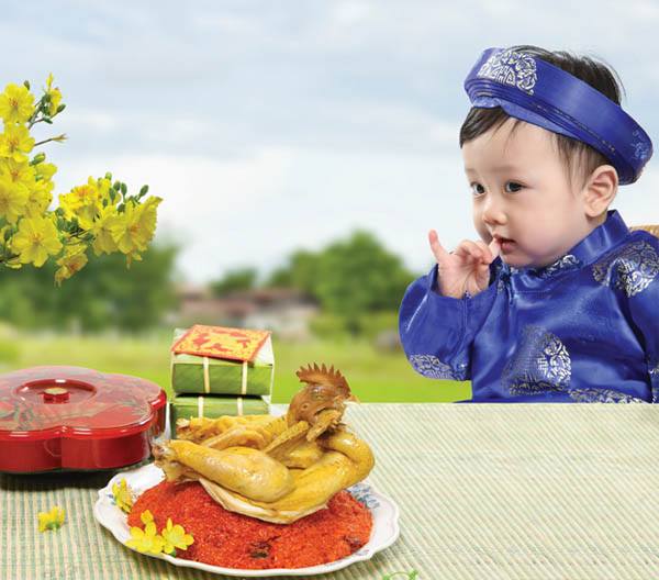 Những lưu ý về chế độ ăn ngày tết cho trẻ