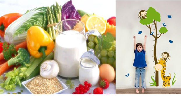 Muốn con “chân dài ” mẹ hãy bổ sung 9 loại thực phẩm dưới đây