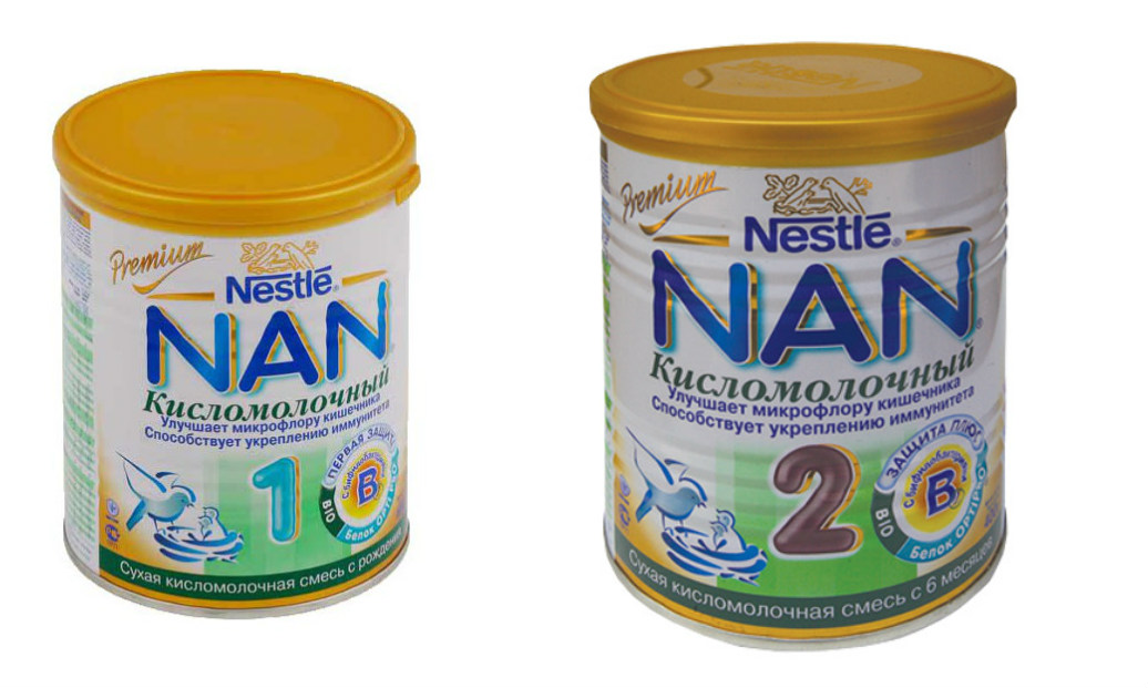 Sữa Nan chua số 1, số 2