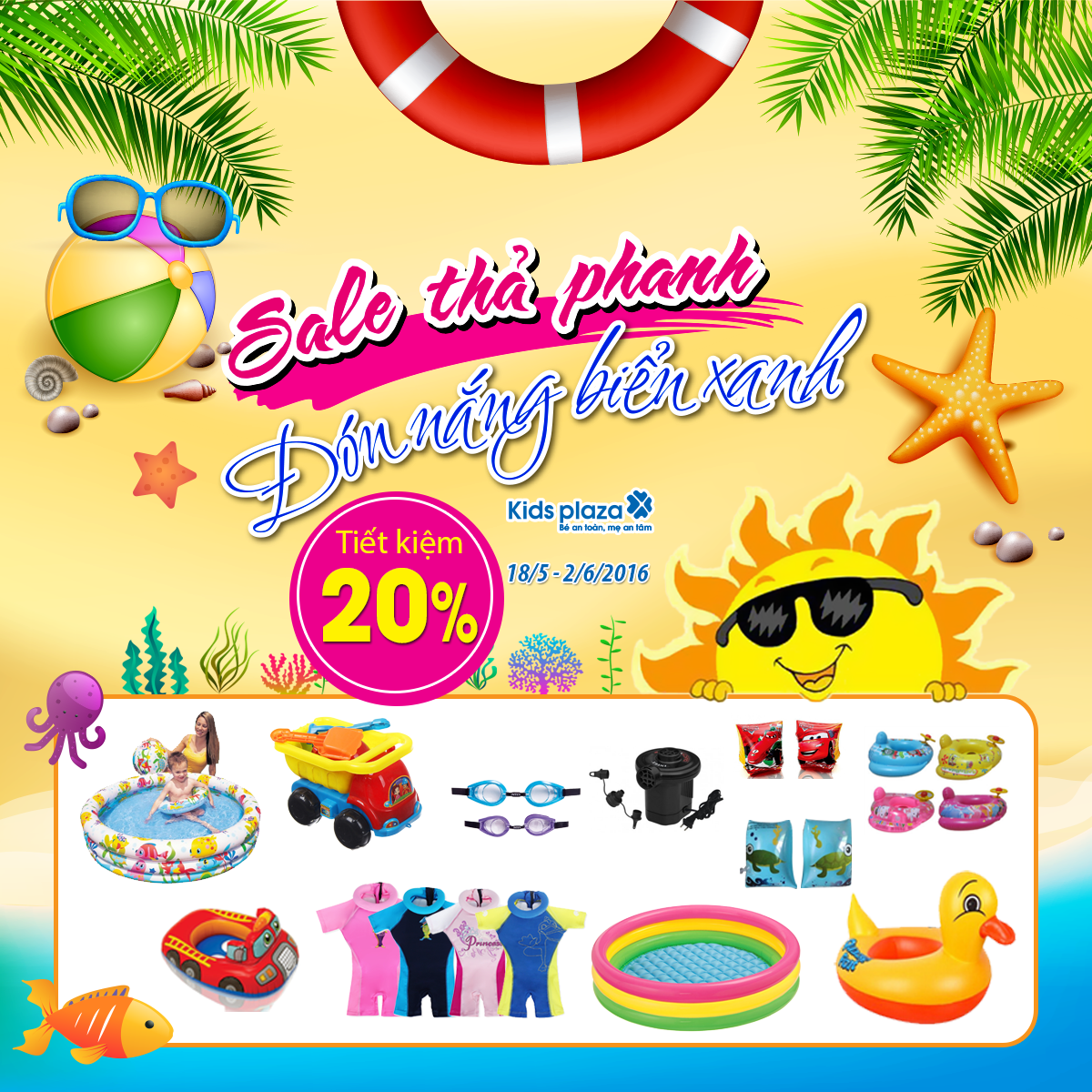 Sale thả phanh – Đón nắng biển xanh